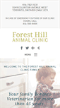 Mobile Screenshot of foresthillanimalclinic.com